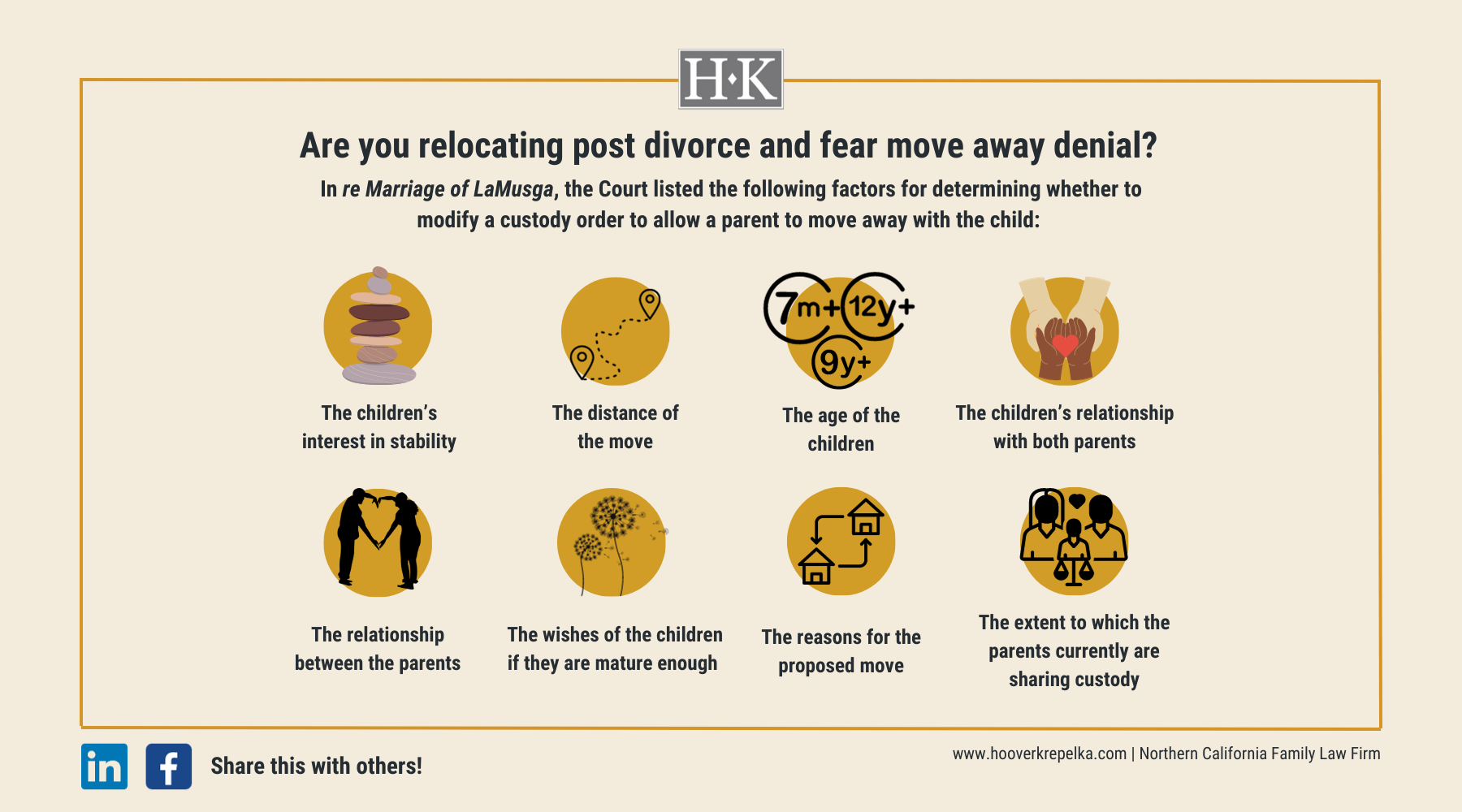 relocation denial in California