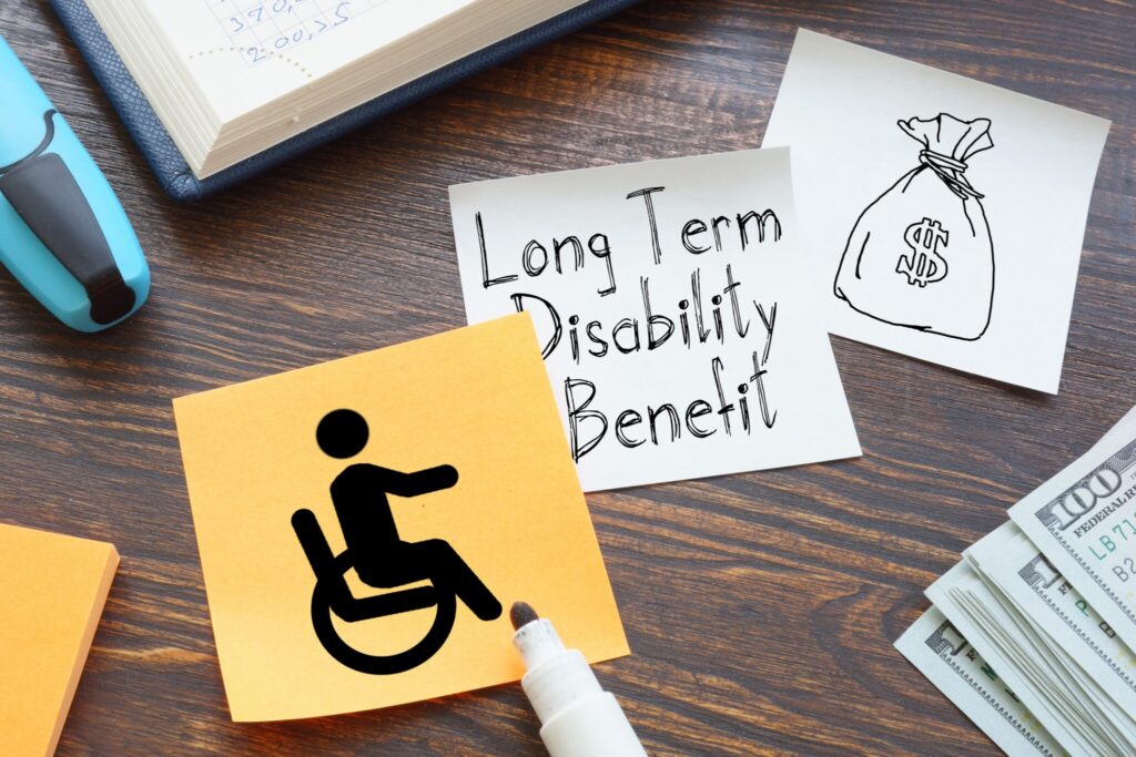 long term disability, spousal support, divorce in california