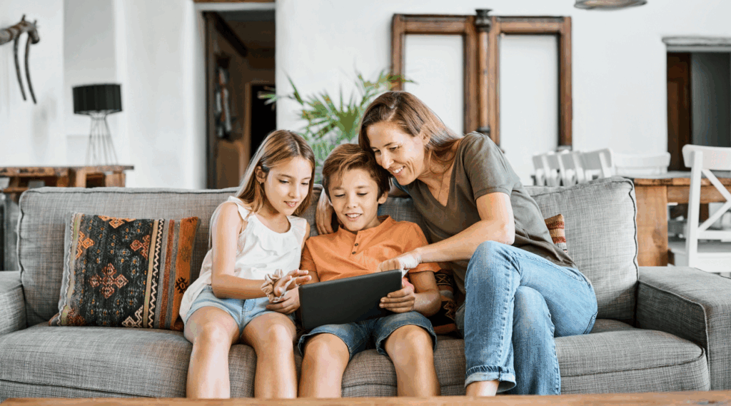 family media plan for co-parenting shared custody California
